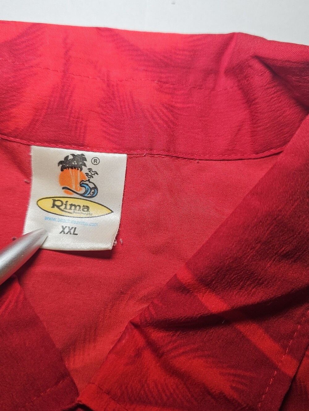 Rima Men's Hawaiian Santa Claus Shirt Size XXL Tropical Christmas Button Up - Picture 5 of 8